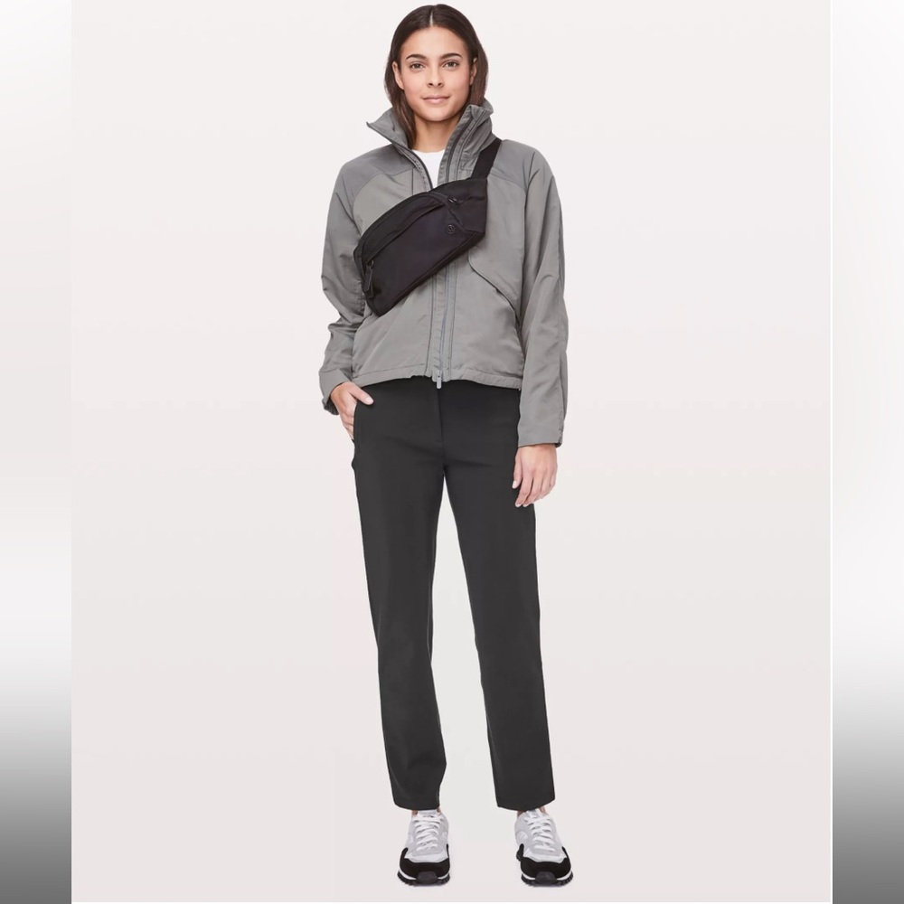 Lightweight black Lululemon On The Move Pant. Size 10. New condition.
